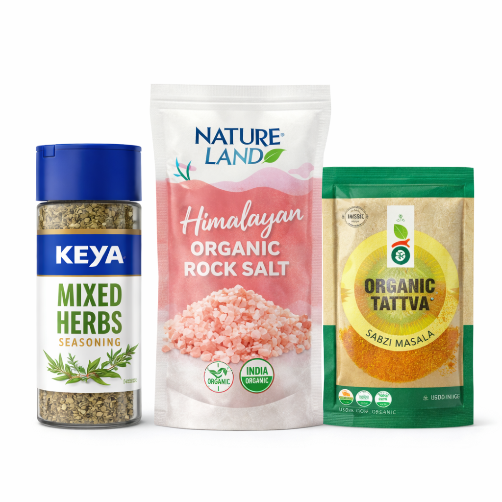 Organic Herbs & Seasoning